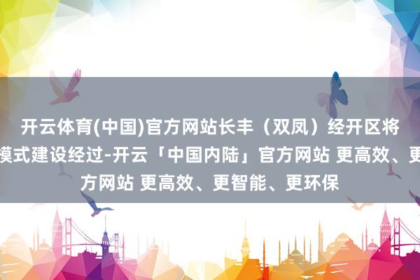 开云体育(中国)官方网站长丰(双凤)经开区将不绝安静股东模式建设经过-开云「中国内陆」官方网站 更高效、更智能、更环保